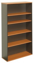 CBC18 Rapid Worker Bookcase. 900 W X 315 D X 1800 H. 4 Shelves